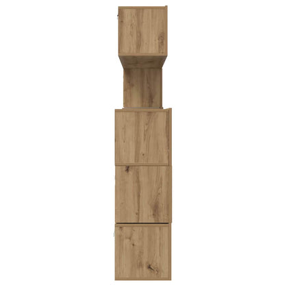 TV Cabinet Set Wall-mounted 8 pcs Artisan Oak Engineered Wood