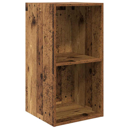 TV Cabinet Set Wall-mounted 4 pcs Old Wood Engineered Wood