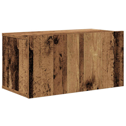 TV Cabinet Set Wall-mounted 10 pcs Old Wood 30.5 x 30 x 90 cm