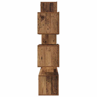 TV Cabinet Set Wall-mounted 6 pcs Old Wood Engineered Wood