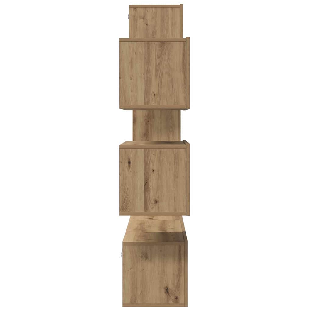 TV Cabinet Set Wall-mounted 6 pcs Artisan Oak Engineered Wood