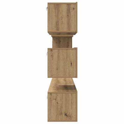 TV Cabinet Set Wall-mounted 6 pcs Artisan Oak Engineered Wood