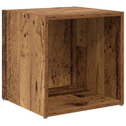 TV Cabinet Set Wall-mounted 8 pcs Old Wood Engineered Wood