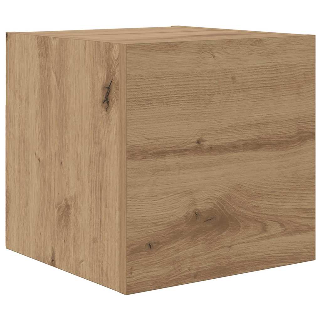 TV Cabinet Set 10 pcs Artisan Oak Engineered Wood