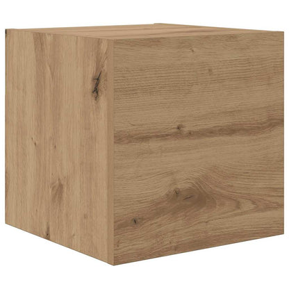 TV Cabinet Set 10 pcs Artisan Oak Engineered Wood