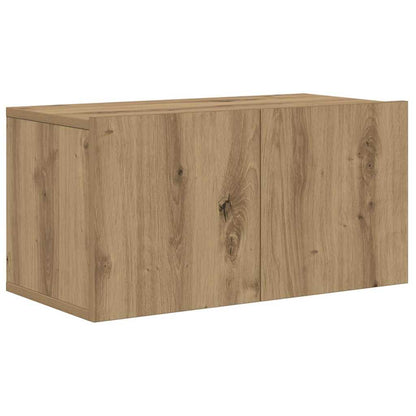 TV Cabinet Set Wall-mounted 5 pcs Artisan Oak Engineered Wood