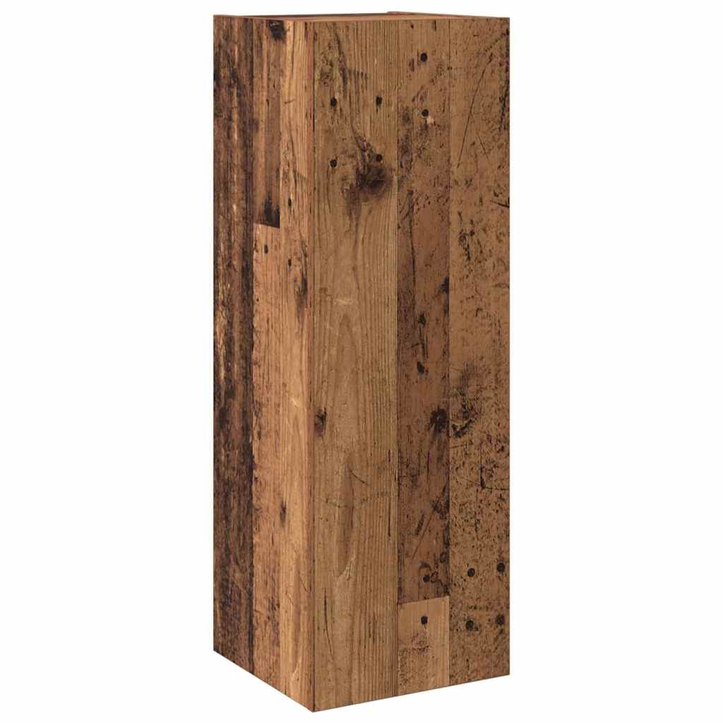 TV Units Wall-mounted 4 pcs Old Wood Engineered wood