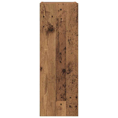 TV Units Wall-mounted 4 pcs Old Wood Engineered wood
