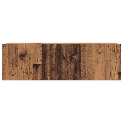 TV Units Wall-mounted 4 pcs Old Wood Engineered wood