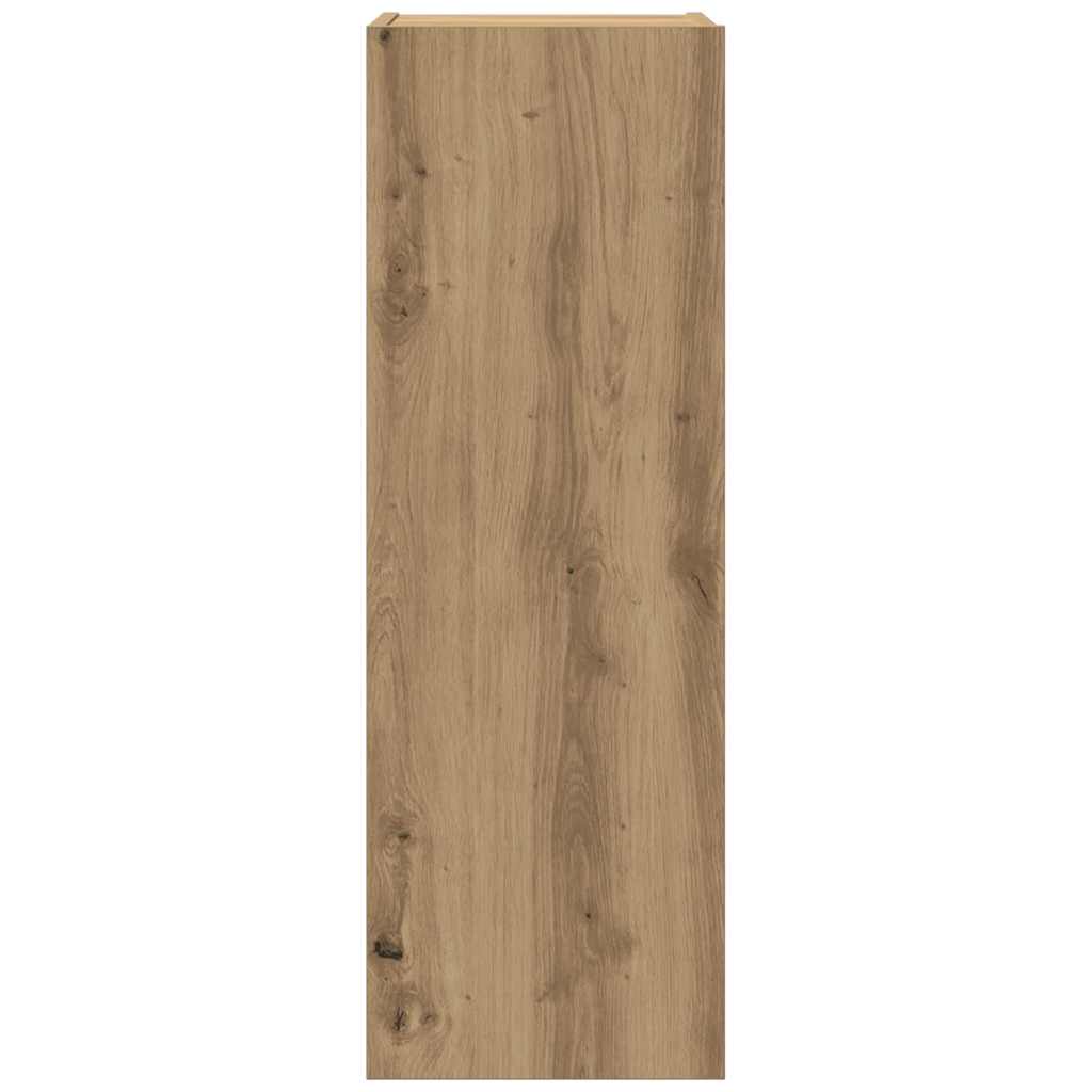 TV Units Wall-mounted 4 pcs Artisan Oak Engineered wood