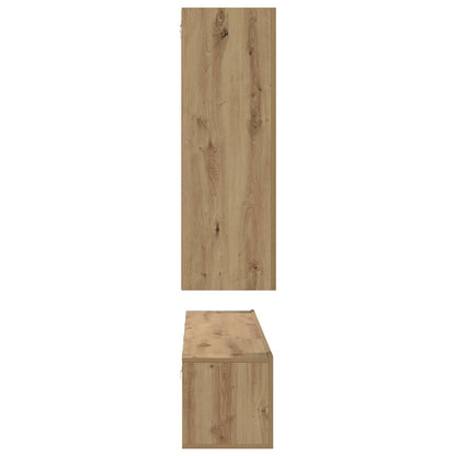 TV Cabinet Set 5 pcs Artisan Oak Engineered Wood