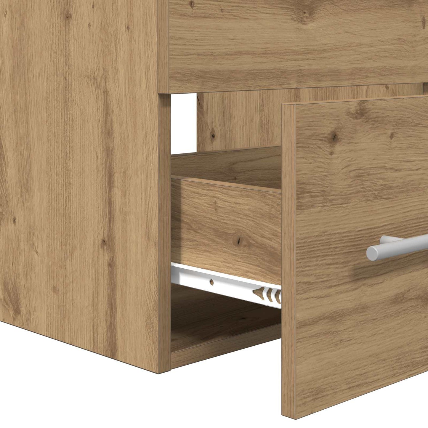 Bathroom Furniture Set 2 pcs Artisan Oak Engineered Wood