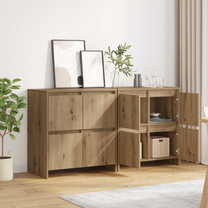 Sideboards 2 pcs Artisan oak 70 x 41 x 75 cm Engineered Wood