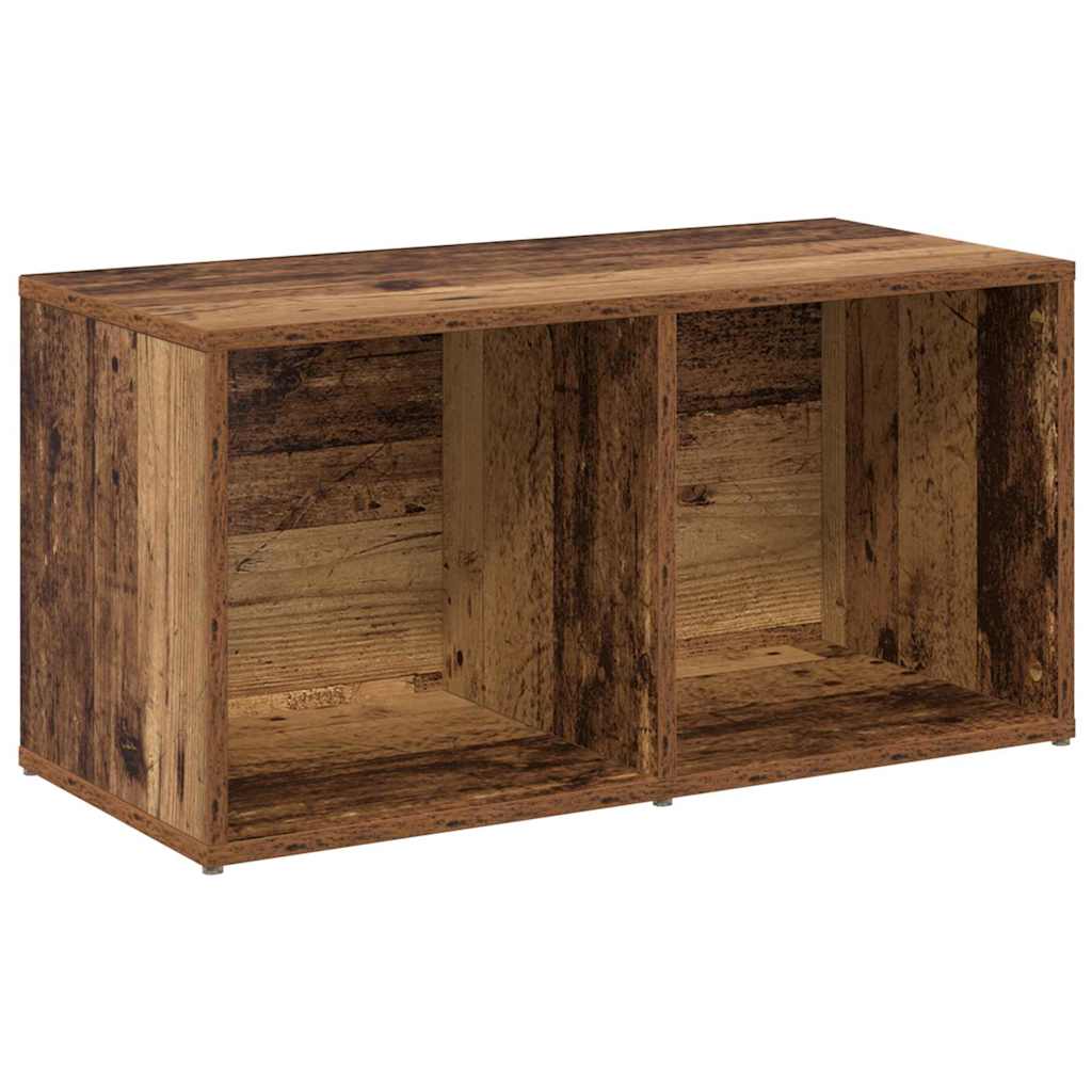 TV Cabinet Set 2 pcs Old Wood 37 x 35 x 72 cm Engineered Wood