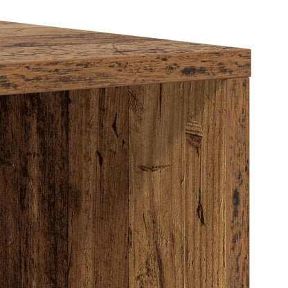 TV Cabinet Set 4 pcs Old Wood 37 x 35 x 107 cm Engineered Wood