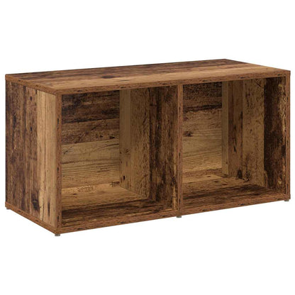 TV Cabinet Set 4 pcs Old Wood 37 x 37 x 72 cm Engineered Wood