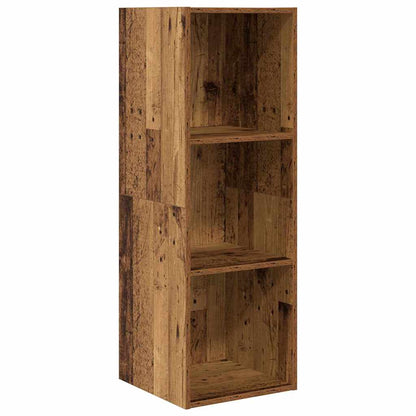 TV Cabinet Set 4 pcs Old Wood 37 x 37 x 107 cm Engineered Wood