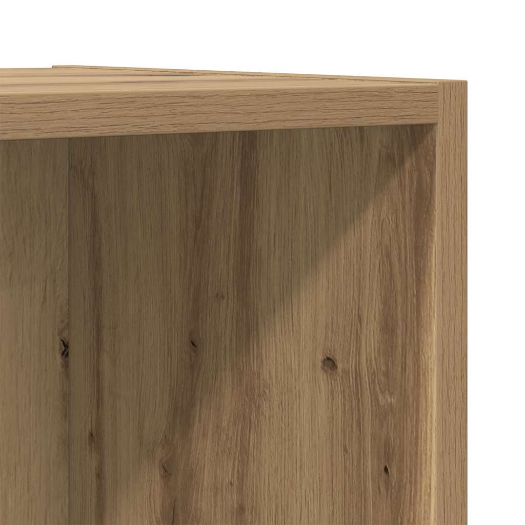 TV Cabinet Set 2 pcs Brown 37 x 37 x 142.5 cm Engineered Wood