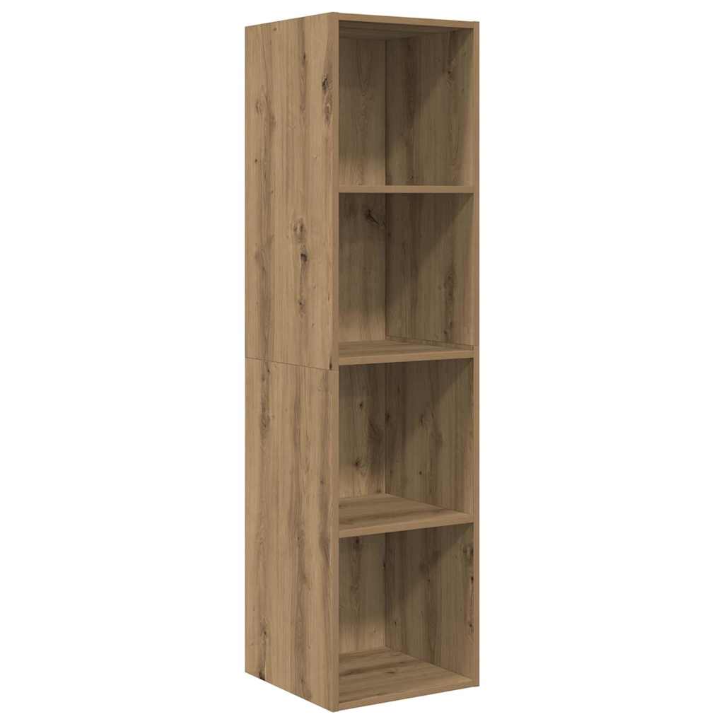 TV Cabinet Set 2 pcs Brown 37 x 37 x 142.5 cm Engineered Wood