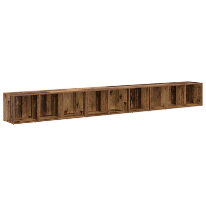 TV Cabinet Set 3 pcs Old Wood 37 x 35 x 107 cm Engineered Wood
