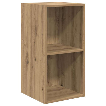 TV Cabinet Set Wall-mounted 2 pcs Artisan Oak 37 x 37 x 72 cm