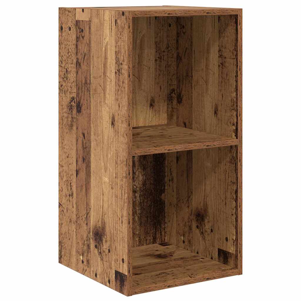 TV Cabinet Set 4 pcs Old Wood 37 x 37 x 72 cm Engineered Wood