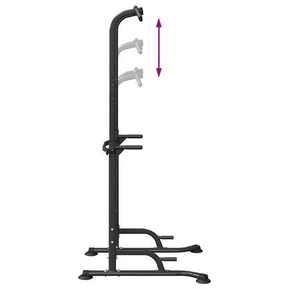 Power Tower Dip Station Manual Black 102 x 95 x 210 cm