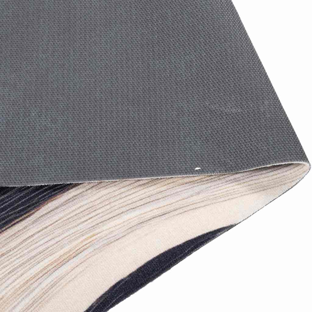 Kitchen Rug Black 150 x 45 cm Velvet
