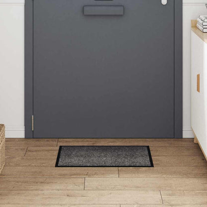 Door Mat Light Grey 60 x 40 x 1.2 cm Teddy Fabric