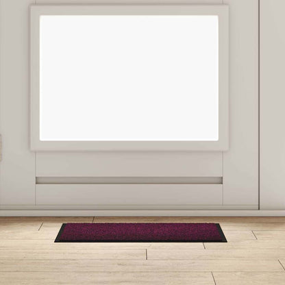Door Mat Bordeaux 60 x 40 x 1.2 cm Teddy Fabric
