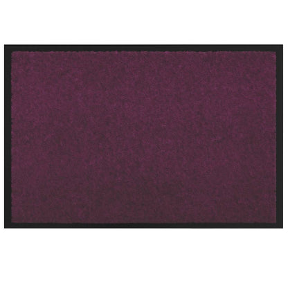 Door Mat Bordeaux 60 x 40 x 1.2 cm Teddy Fabric