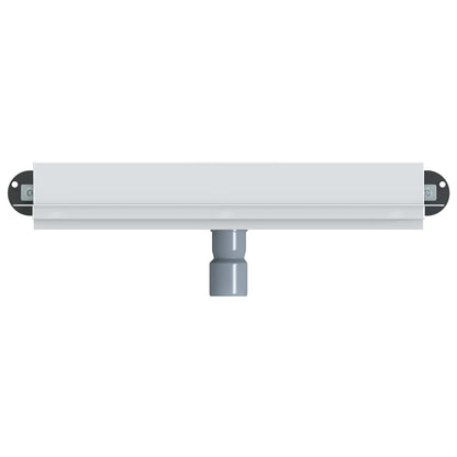 Wall Mounted Shower Drain Silver 50 cm Stainless Steel 304