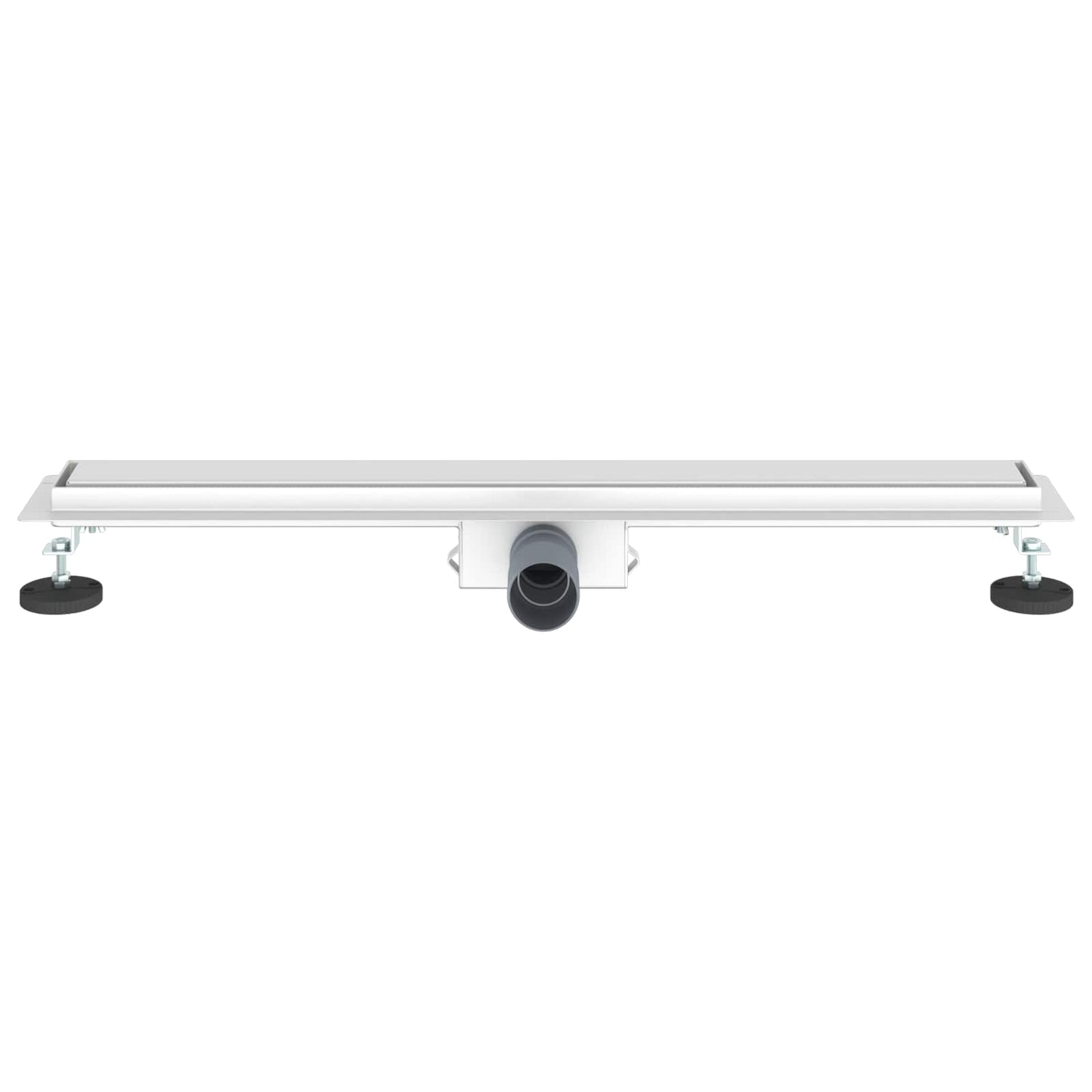 2 in 1 Shower Drain Silver 80 cm Stainless Steel 304