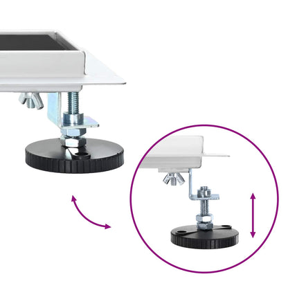 Shower Drain Glass Cover with 360° Siphon Black 60 cm