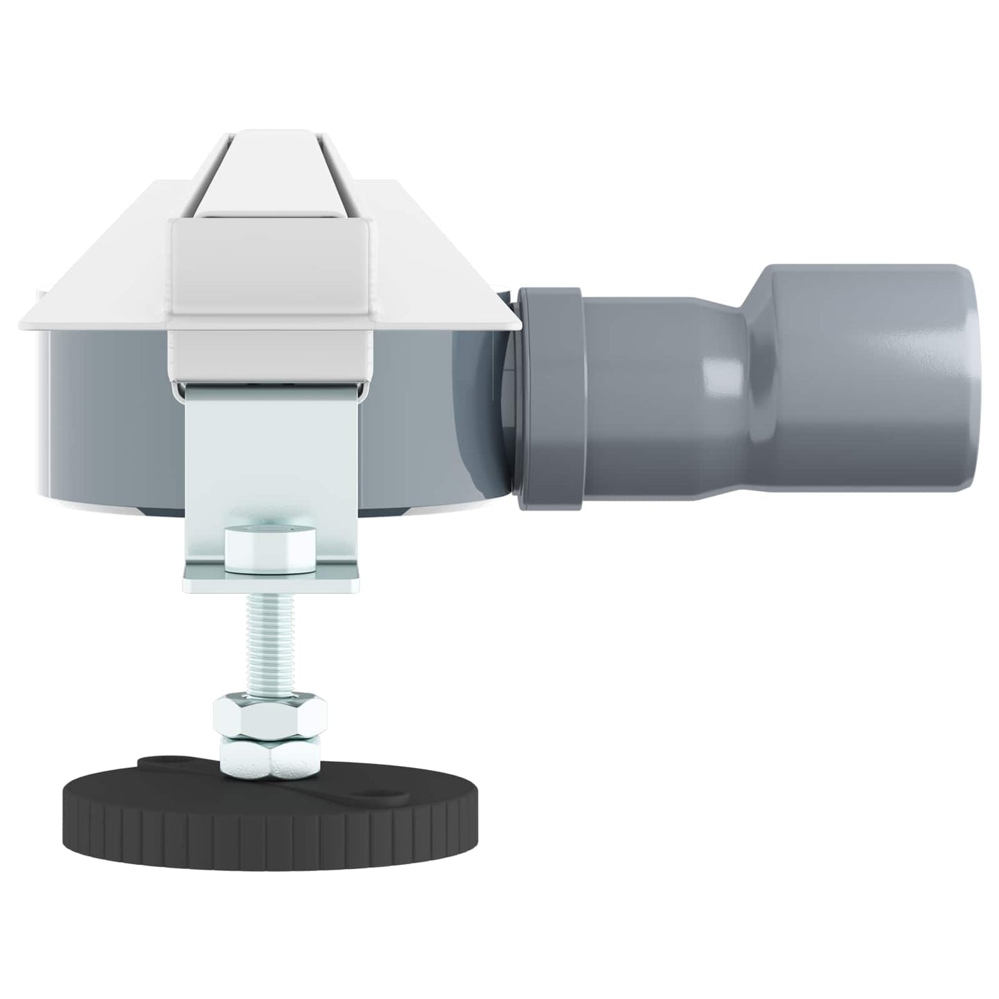 360° Shower Drain with Slim Model Silver 80 cm