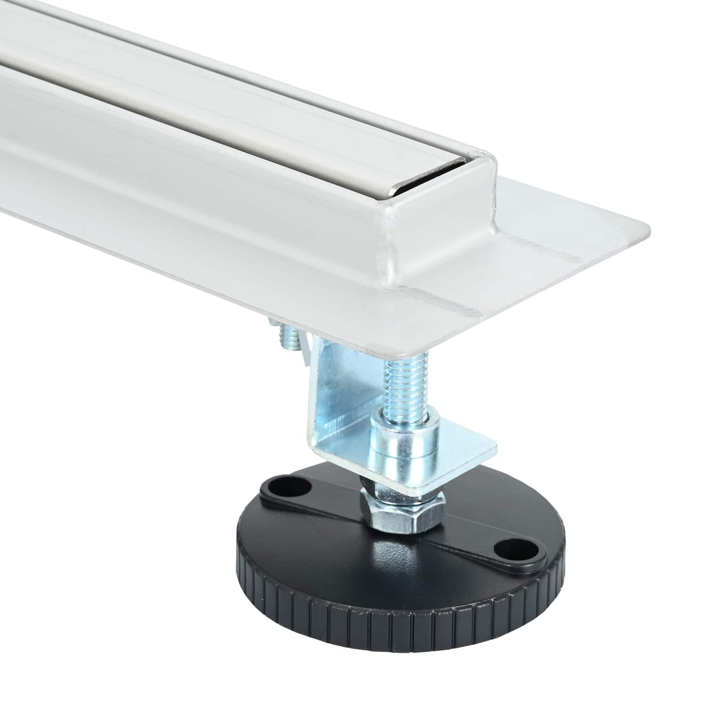 360° Shower Drain with Slim Model Silver 100 cm