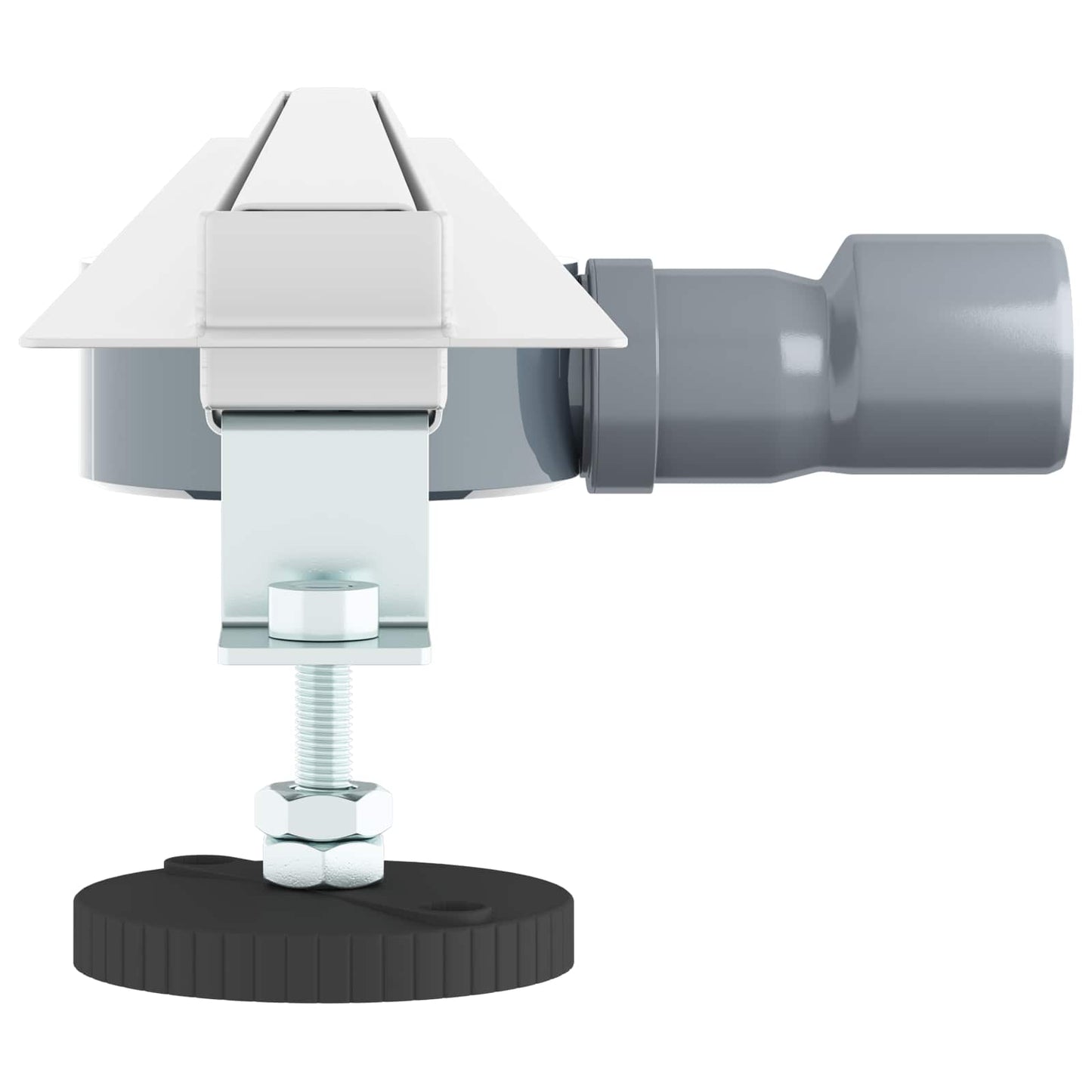 360° Shower Drain with Slim Model Silver 100 cm