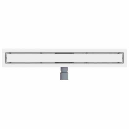2 in 1 Shower Drain Silver 70 cm Stainless Steel 304