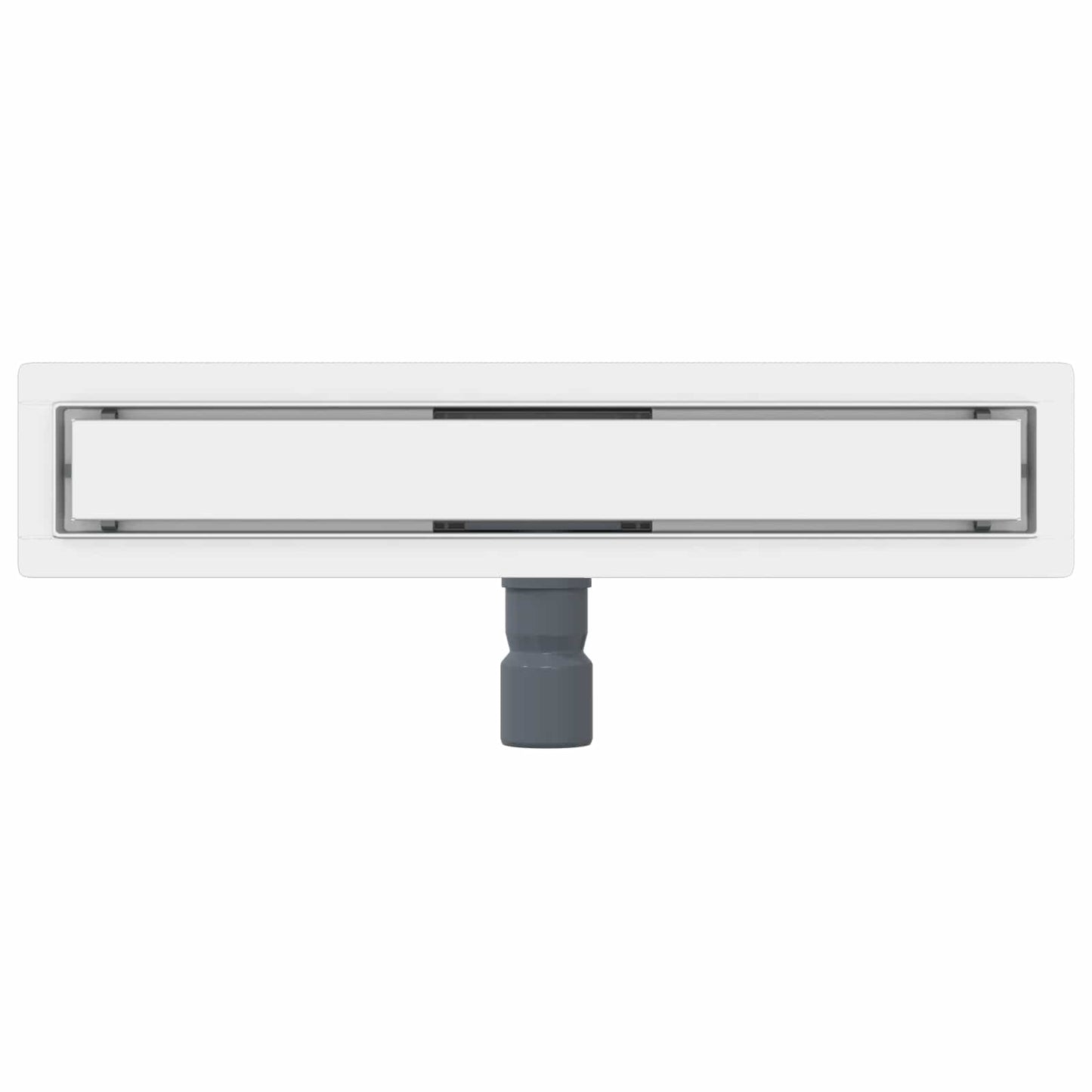 2 in 1 Shower Drain Silver 60 cm Stainless Steel 304