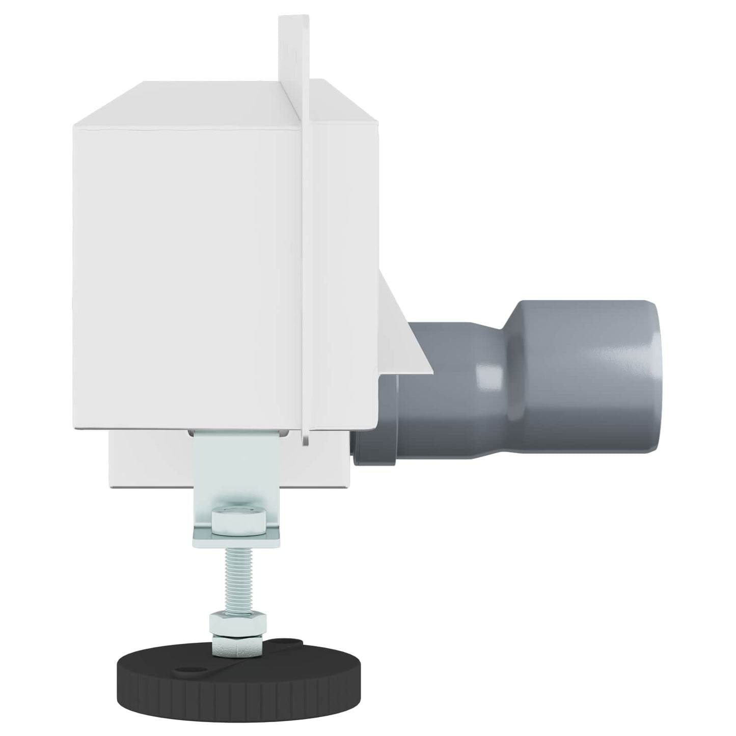 Wall Mounted Shower Drain Silver 60 cm Stainless Steel 304