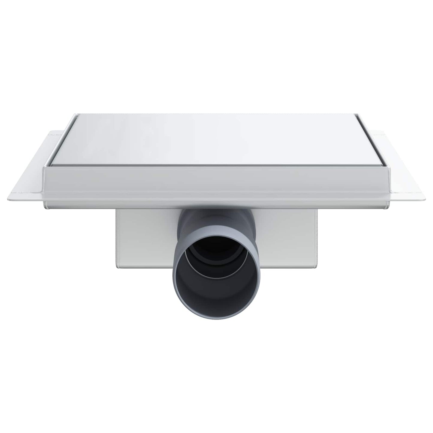 2 in 1 Shower Drain Silver 20 x 20 cm Stainless Steel 304