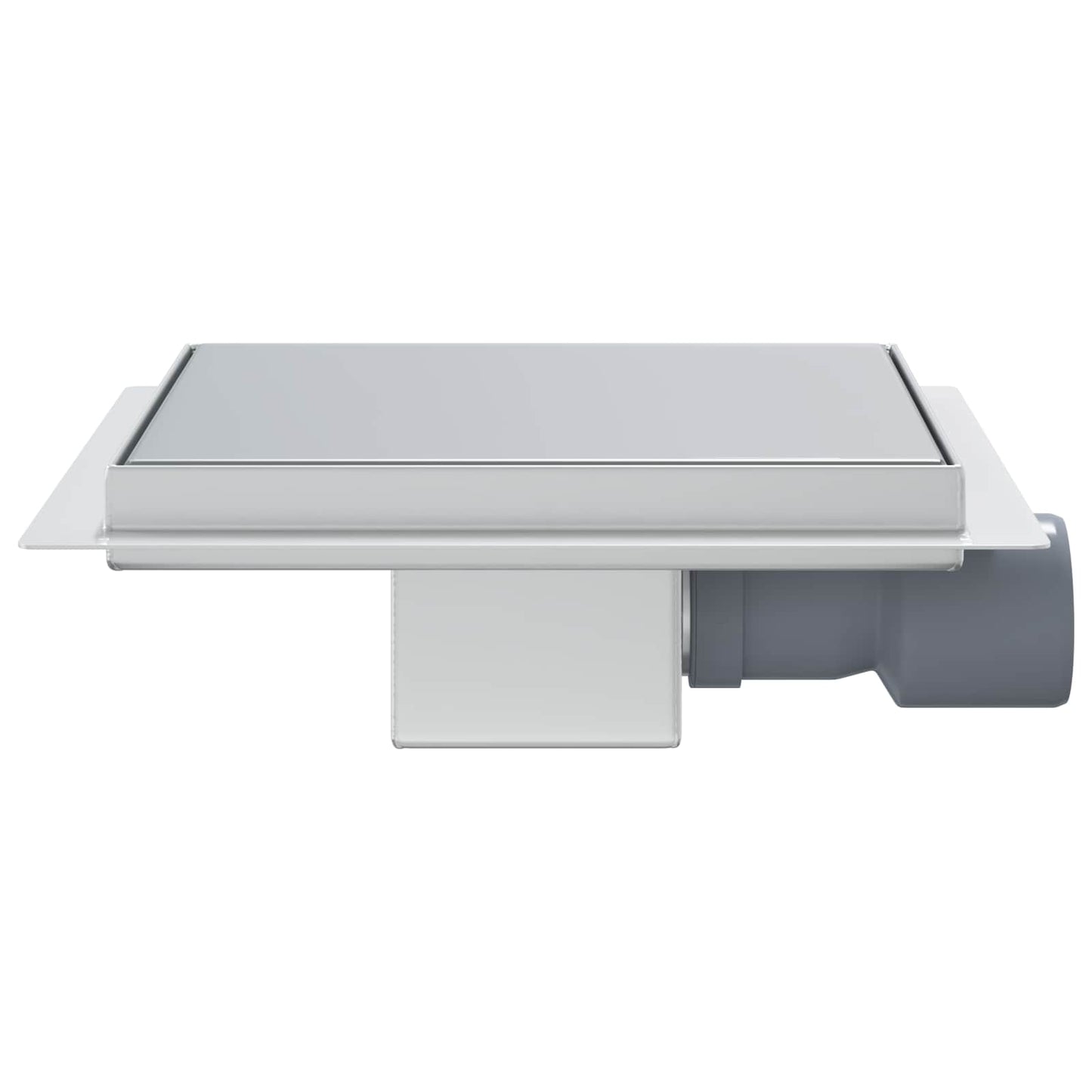 2 in 1 Shower Drain Silver 20 x 20 cm Stainless Steel 304