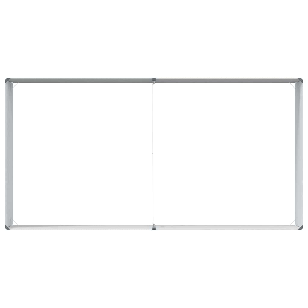 Garden Raised Bed 195 x 100 x 36 cm Galvanised Steel