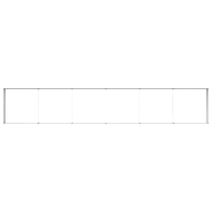 Garden Raised Bed 582 x 100 x 36 cm Galvanised Steel