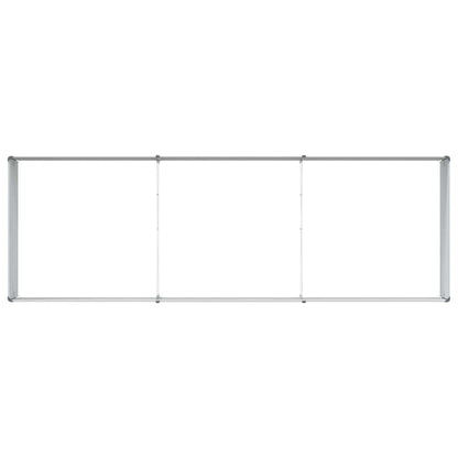Garden Raised Bed Light Brown 240 x 80 x 45 cm Galvanised Steel
