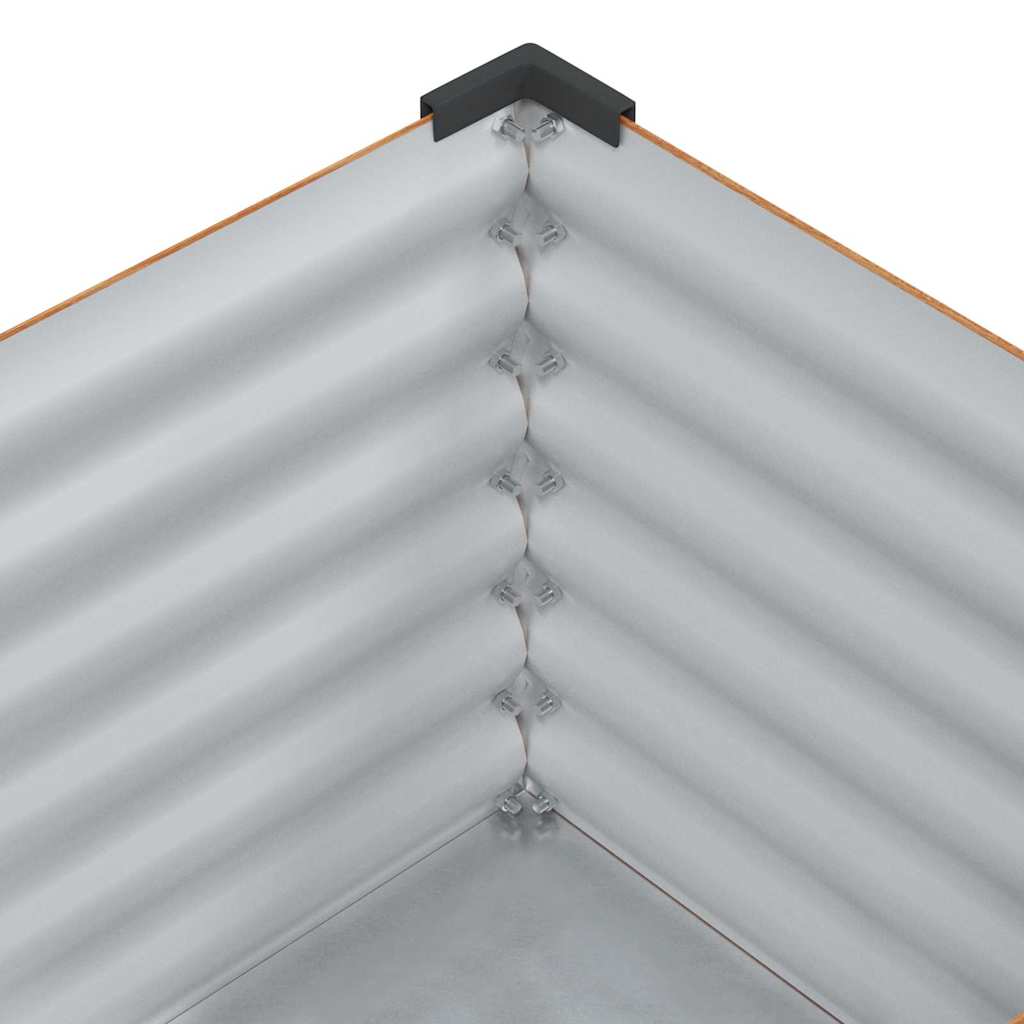 Garden Planter Light Brown 100.5 x 40.5 x 90 cm