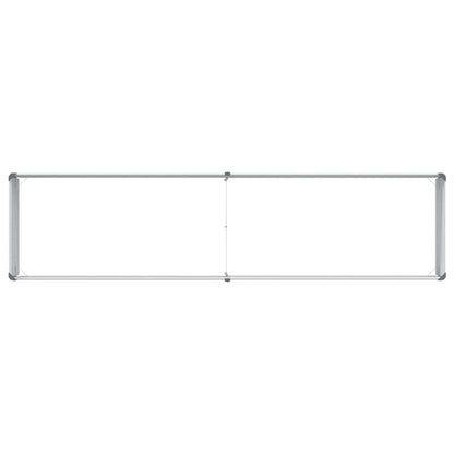 Garden Raised Bed Light Brown 160 x 40 x 45 cm Galvanised Steel