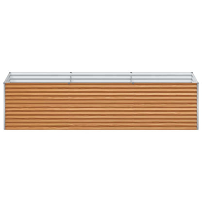 Garden Raised Bed 290 x 100 x 68 cm Galvanised Steel