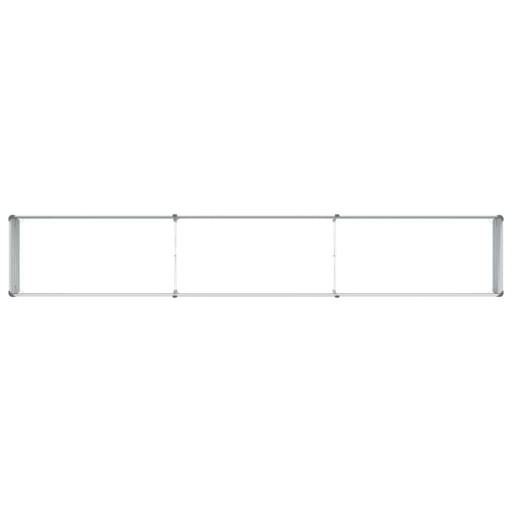 Garden Raised Bed Light Brown 240 x 40 x 45 cm Galvanised Steel