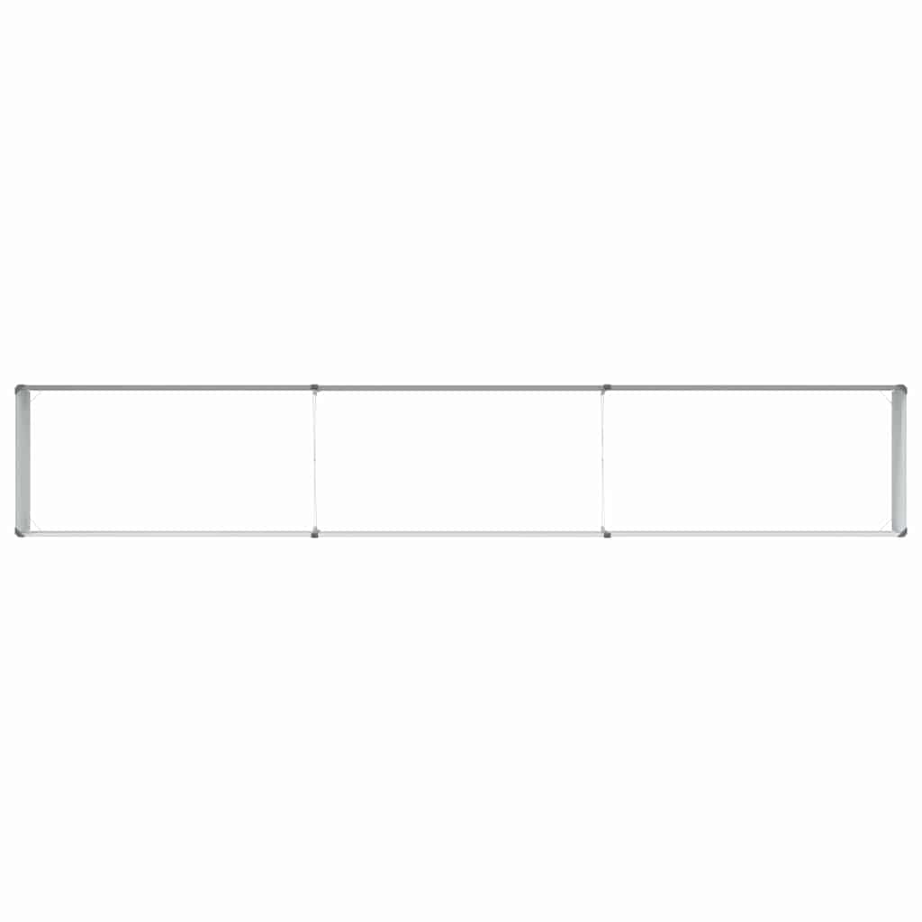 Garden Raised Bed Light Brown 290 x 50 x 36 cm Galvanised Steel